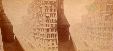 La Salle Street North from Adams