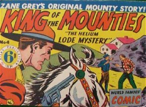 Australian King of the Royal Mounted comic