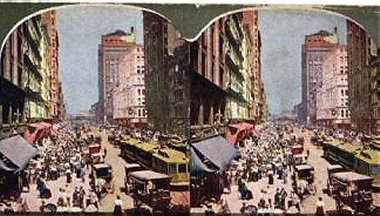Chicago stereoview