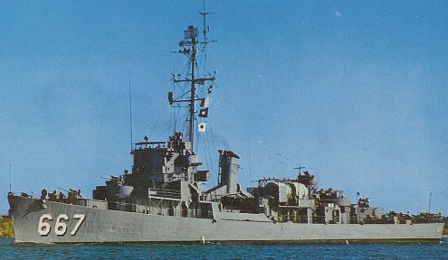U.S.S. Wiseman  DE667