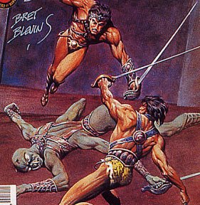 Bret Blevins cover for Tarzan & John Carter: Warlords of Mars 3