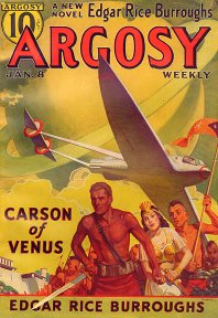 BB 61 back cover: Rudolph Belarski cover art for 1938 Argosy