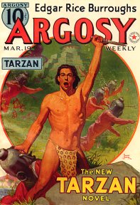 BB62 back cover Rudolph Belarski art for 1938 Argosy cover