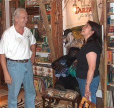 Jerry Spannraft and Sue-On Hillman in Jerry's Jungle Room