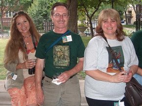 Mary with Edie and Wayne James