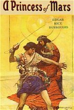 A Princess of Mars: 1st edition cover art by Frank Schoonover