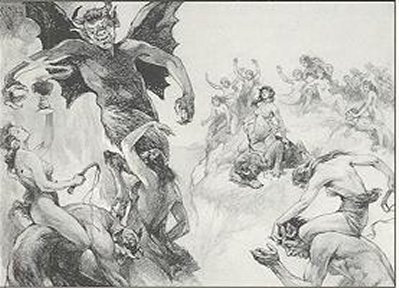 Victorious Devil-Satyr