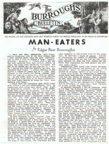 BB 16 - Man-Eaters - Jetsam - Poems - Letters