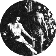 Ethel Dwyer and Ronald Adair: Stage Jane and Tarzan