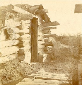 Cellar back of the cabin cross the road. Yale, Idaho