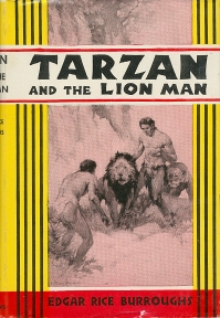 J. Allen St. John: Tarzan and the Lion Man - GD reprint - only interior b/w plates