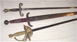 Light Sword ~ Broad Sword ~ Rapier