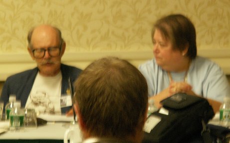 Panelists: Huck Huckenphler and Joan J the V Bledig