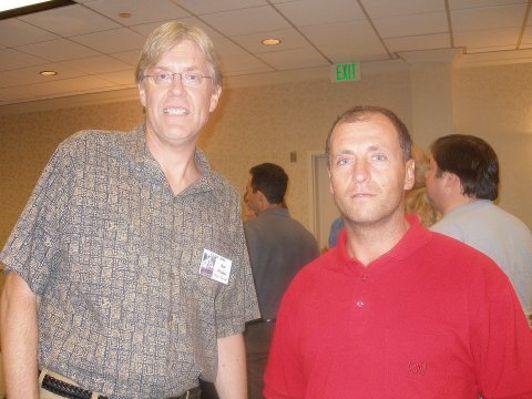 Avec Philippe Badre of France at the Dum-Dum Banquet