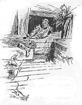 She was overrun with rats
