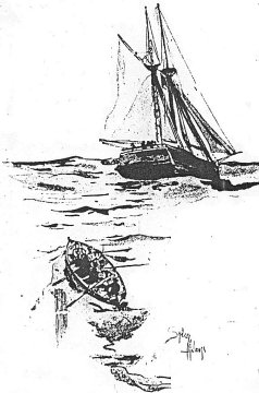 We pulled over to the schooner