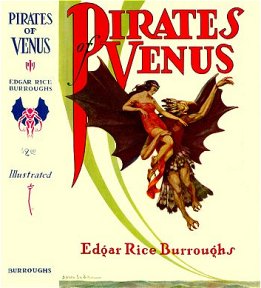 J. Allen St. John: Pirates of Venus - 5 b/w interiors - ERB Map