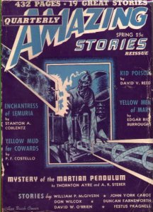 Amazing Quarterly Spring 1942: Yellow Men of Mars &  Invisible Men of Mars