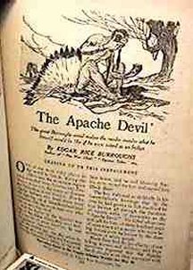 Argosy  June 16, 1928 - Apache Devil 5/6 Title Art