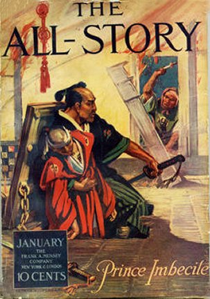 All Story - January 1912 - Preview/Announcement of Under the Moons of Mars