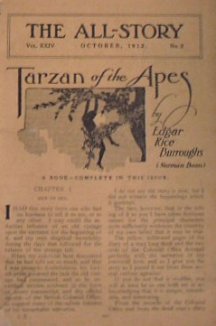 All-Story October 1912 - Tarzan of the Apes - First Page