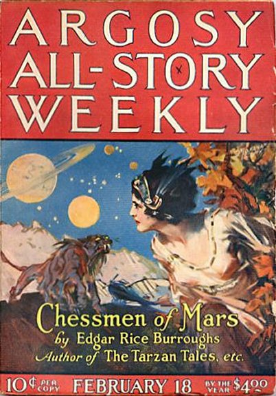 Argosy All-Story - February 18, 1922 - Chessmen of Mars 1/7