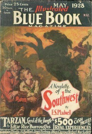 Blue Book - May 1928 - Tarzan, Lord of the Jungle 6/6