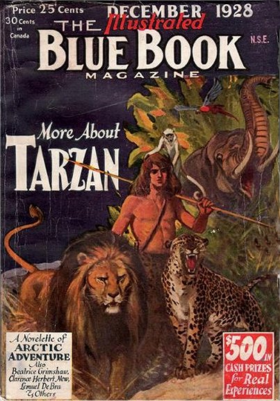 Blue Book - December 1928 - Tarzan and the Lost Empire 3/5