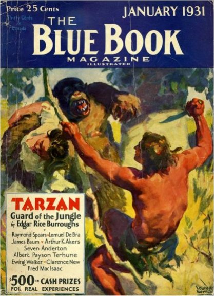 Blue Book - January 1931 - Tarzan, Guard of the Jungle 4/7
