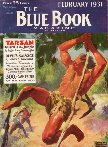 Blue Book - February 1931 - Tarzan, Guard of the Jungle 5/7