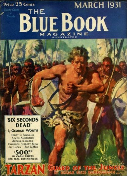 Blue Book - March 1931 - Tarzan, Guard of the Jungle 6/7