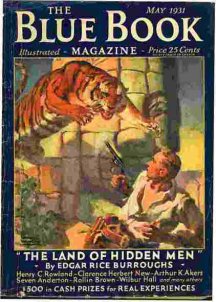 Blue Book: May 1931 - Land of the Hidden Men 1/5