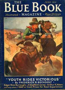 Blue Book: June 1931 - Land of Hidden Men 2/5