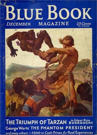 Blue Book - December 1931 - The Triumph of Tarzan 3/6