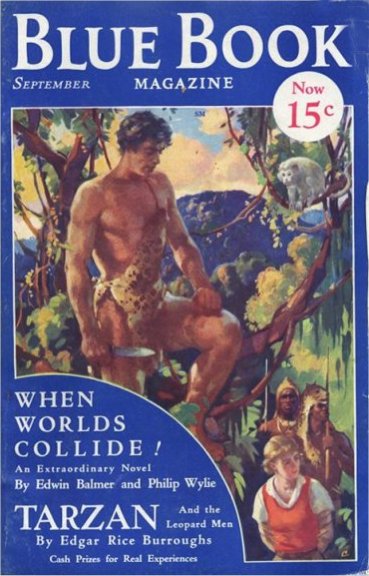 Blue Book - September 1932 - Tarzan and the Leopard Men 2/6