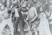 ERB and Dempsey Tabler Battle on Son of Tarzan Set