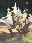 Thuvia, Maid of Mars - Frank Frazetta