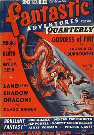 Fantastic Quarterly - Winter 1941 - Goddess of Fire