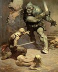 The Moon Men - Frank Frazetta