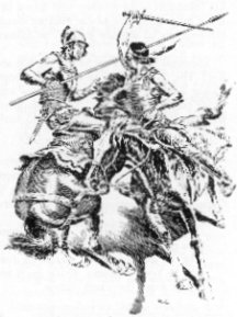 The Red Hawk Illustration by Reed Crandall