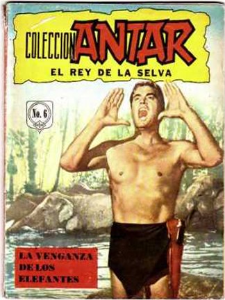 TARZAN (ANTAR) #6 1961 SPANISH PHOTO- COMIC