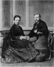Richard von Krafft-Ebing with wife Marie Luise