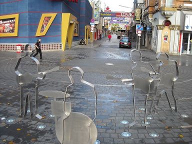 Beatles-Platz on the Reeperbahn