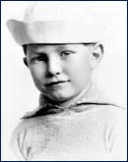 Young Ron. . . already with dreams of being a sailor