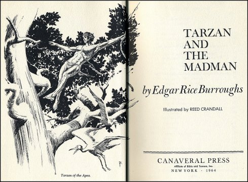 Reed Crandall Frontispiece: Tarzan of the Apes