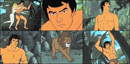 ERBzine 2799: Tarzan Filmation Animation Series