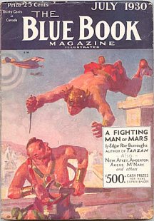 Blue Book: July 1930 - A Fighting Man of Mars 4/6