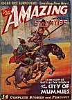 Amazing Stories - March 1941 - St. John Illustration for City of Mummies