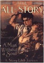 All-Story November 1913 - Man Without A Soul - P.J. Monahan Art - All