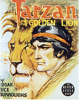 Tarzan and the Golden Lion - Edgar Rice Brroughs - Whitman 1448